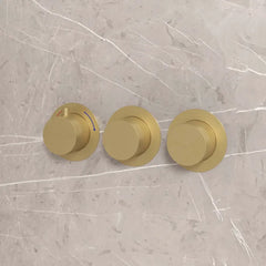 Best Design High End Nancy complete 2-wegs inbouwthermostaat goud mat
