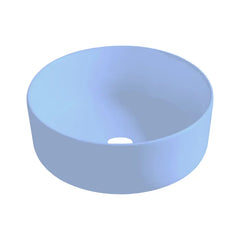Best Design Luzz waskom 40cm keramiek lichtblauw mat
