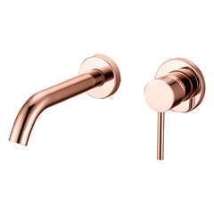Best Design Lyon inbouw wastafelkraan 20cm rosé goud
