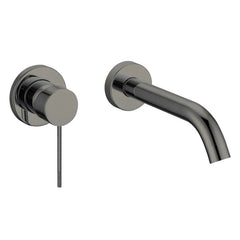 Best Design Moya inbouw wastafelkraan 20cm gunmetal verouderd ijzer