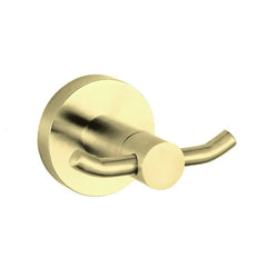 Best Design Nancy dubbele handdoekhaak mat goud