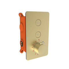Best Design Nancy inbouw thermostaatkraan 2 weg mat goud