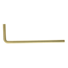 Best Design Nancy vloerbuis 80x20x3,2cm mat goud