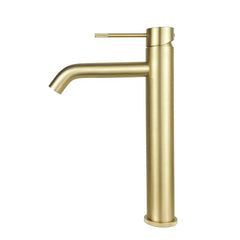 Best Design Nancy wastafelkraan gebogen verhoogd goud mat
