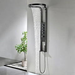 Best Design Nero Future thermostatisch douchepaneel zwart mat