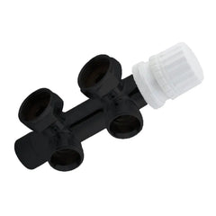 Best-Design Nero onderblok haaks 3/4" mat-zwart