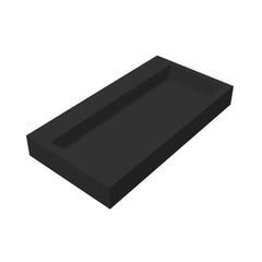 Best Design Nero Opera solid surface wastafel 80x42x10cm