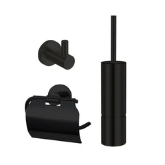 Best Design Nero toilet accessories set matt black