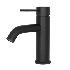Best Design Nero wastafelkraan gebogen zwart mat