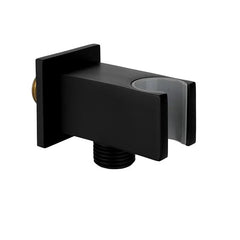 Best-Design RVS Nero-Stool opsteek muuraansluiting mat zwart