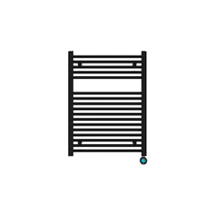 Best Design Senden White electric radiator black 80x60cm 380W