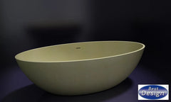 Best Design Massief Nieuw Steen Vrijstaand Bad 180x85x52cm Zandsteen