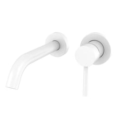Best Design White inbouw wastafelkraan 20cm wit mat