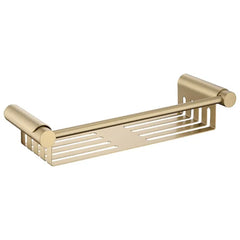 Best Design doucherek / shampoohouder voor wandmontage mat goud