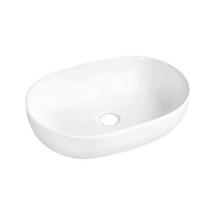 Best Design Lariano opbouw wastafel waskom glans wit 60x42.5x14cm
