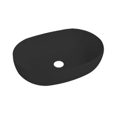 Best Design Lariano countertop basin matt black 60x42.5x14cm