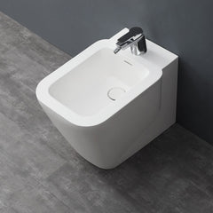StoneArt Staand bidet TFS-201P - wit mat - 56x36