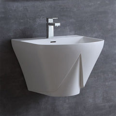 StoneArt Waschbecken LZ801 weiß 51x42cm matt