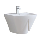 StoneArt Wastafels LZ801 wit 51x42cm mat