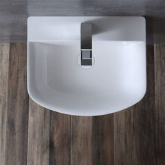 StoneArt Wastafels LZ801 wit 51x42cm mat