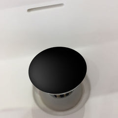 StoneArt Afvoerplug pop-up PX05P - mat zwart