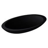 StoneArt solid surface waskom LC117 - mat zwart