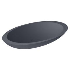 StoneArt solid surface waskom LC117 - mat grijs