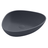 StoneArt solid surface Waskom LC154 - mat betongrijs