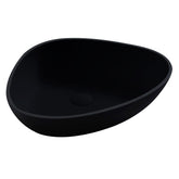 StoneArt solid surface waskom LC154 - mat zwart