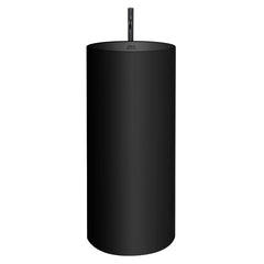 StoneArt Vrijstaande Wastafel LZ550 42x54cm - mat zwart