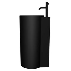 StoneArt Vrijstaande Wastafel LZ550 42x54cm - mat zwart