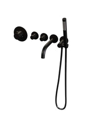 Brauer Edition badthermostaat met uitloop - inbouw - PVD