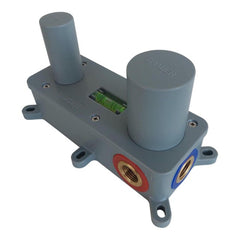 BRAUER Black Edition inbouw wastafelmengkraan met rechte uitloop en afdekplaat model D1 mat zwart