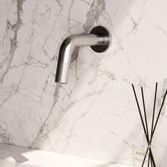 BRAUER Brushed Carving Fonteinkraan - inbouw - inkortbaar - 8.5-18.5cm uitloop - RVS geborsteld PVD