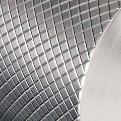 BRAUER Brushed Carving hoge opbouw wastafelmengkraan met draaibare ronde uitloop model A RVS geborsteld PVD