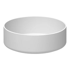 BRAUER Circle waskom 36 rond keramiek mat wit