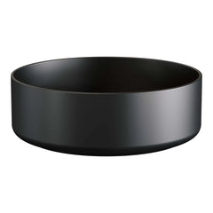 BRAUER Circle waskom 36 rond keramiek mat zwart