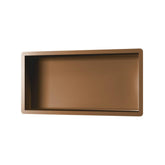 Brauer Copper Edition Inbouwnis - 60x30cm - geborsteld koper PVD