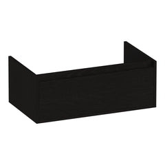 BRAUER Hope onderkast 80 met 1 softclose lade greeploos en 1 sifon uitsparing Timber Black