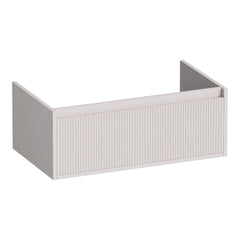 BRAUER Hope Wavy onderkast 80 met 1 softclose lade greeploos en 1 sifon uitsparing mat zand