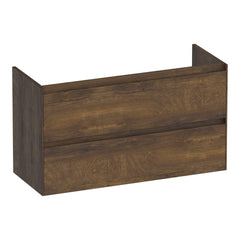BRAUER Inspire shallow base cabinet 100 with 2 soft-close handleless drawers and 1 siphon cut-out Grove