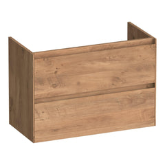 BRAUER Inspire shallow base cabinet 80 with 2 soft-close handleless drawers and 1 siphon cutout Chateau