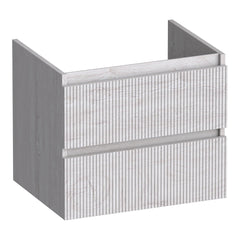 BRAUER Joy Wavy onderkast 60 met 2 softclose lades greeploos en 1 sifon uitsparing Forest Seashell