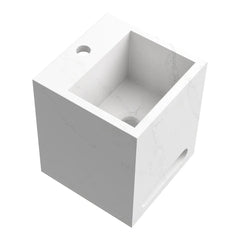 Brauer Nova vrijhangende fontein marmerlook 25cm - calacatta gold