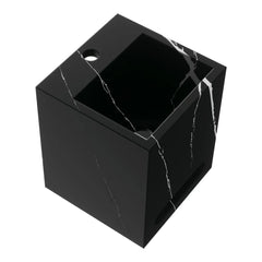 Brauer Nova vrijhangende fontein marmerlook 25cm - nero marquina