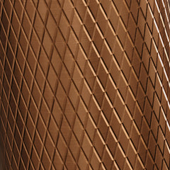 BRAUER Copper Carving hoekstopkraan koper geborsteld PVD