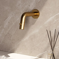 BRAUER Gold Edition inbouw fonteinkraan inkortbaar goud geborsteld PVD