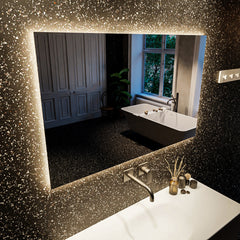 MONDIAZ BRIGHT Mirror 70x90cm Rectangle with LED lighting.