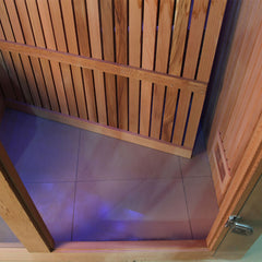 AWT Sauna B1243 XL rote Zeder 220x220 9kW EOS BiO-Max
