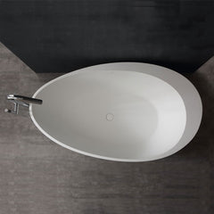 StoneArt Vrijstaand Badkuip BS-516 -mat wit - 180x104